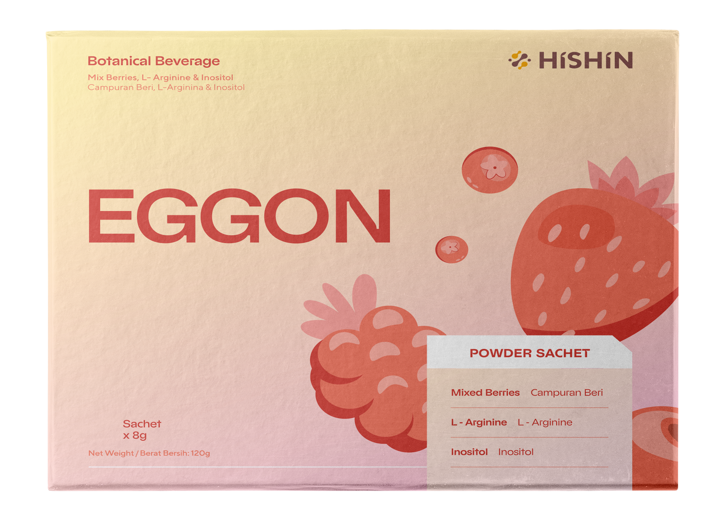 4盒 EggOn 2个月老婆/ 1个月夫妻 备孕疗程