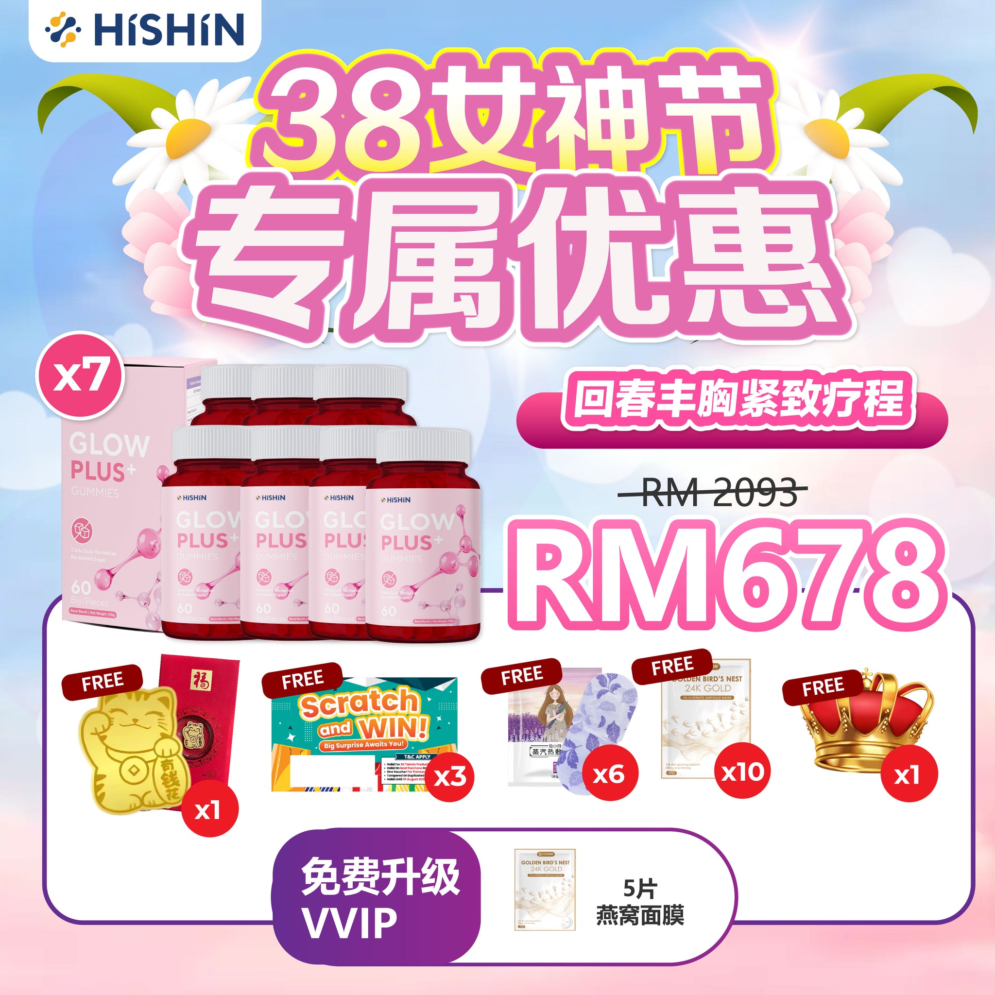 GlowPlus 7 Bottles