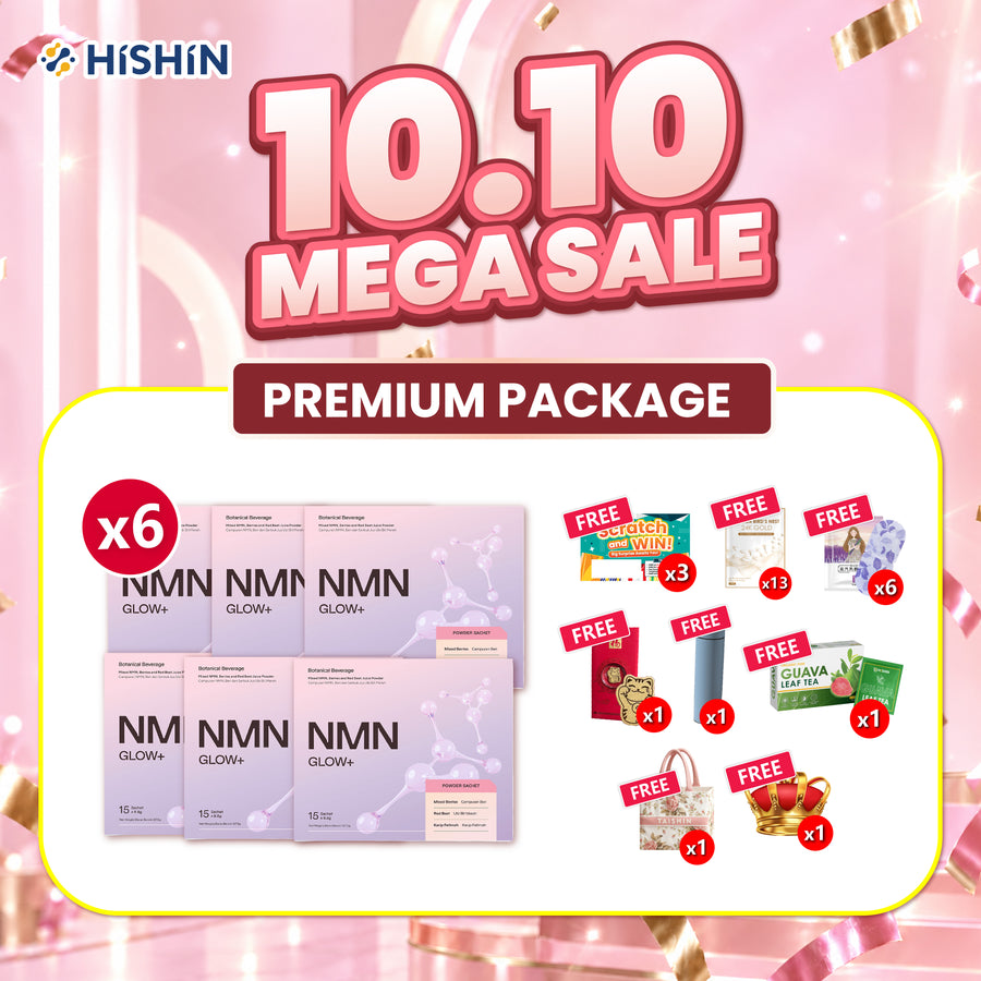 NMN Glow+ 6 Boxes